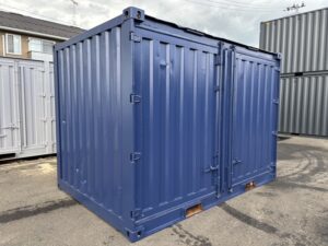 【東北】中古12ft　ドライスチールコンテナ　※外装塗装済み【U1251797】