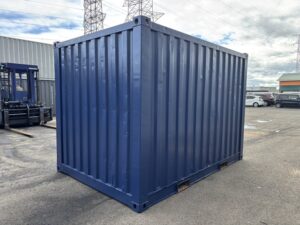 【東北】中古12ft　ドライスチールコンテナ　※外装塗装済み【U1251797】