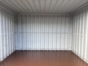【東北】中古12ft　ドライスチールコンテナ　※外装塗装済み【U1251797】