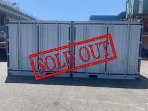 【神戸】☆美品　中古20ft サイドオープンコンテナ　　　　　　　　　　　　2トーン塗装　TKCU480097