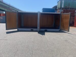 【神戸】☆美品　中古20ft サイドオープンコンテナ　　　　　　　　　　　　2トーン塗装　TKCU480097