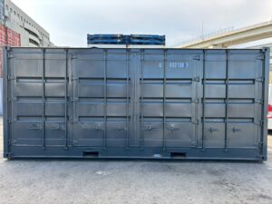 【横浜】中古20FT フルサイドオープンコンテナ(U0001085)