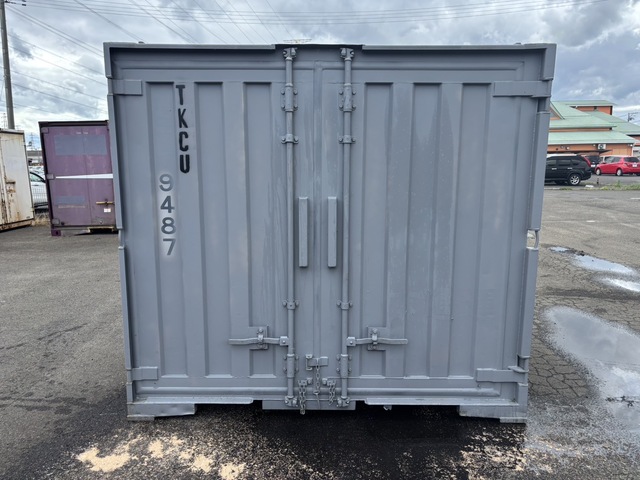 【東北】中古6ft　DRYコンテナ　※L面扉仕様【TKCU9487】