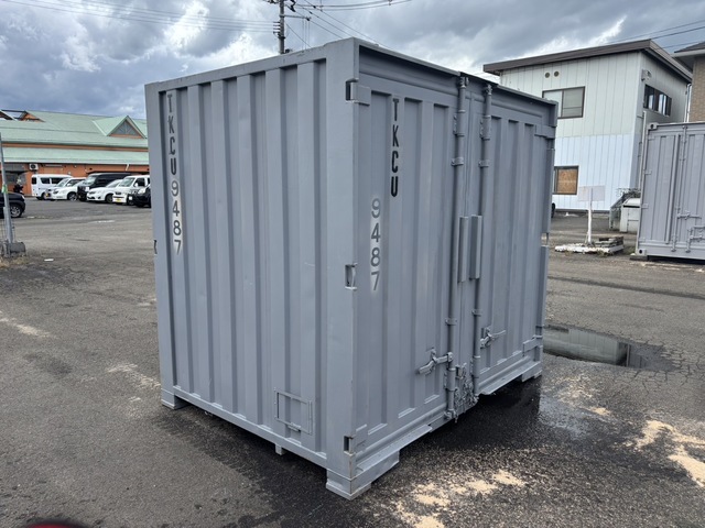 【東北】中古6ft　DRYコンテナ　※L面扉仕様【TKCU9487】