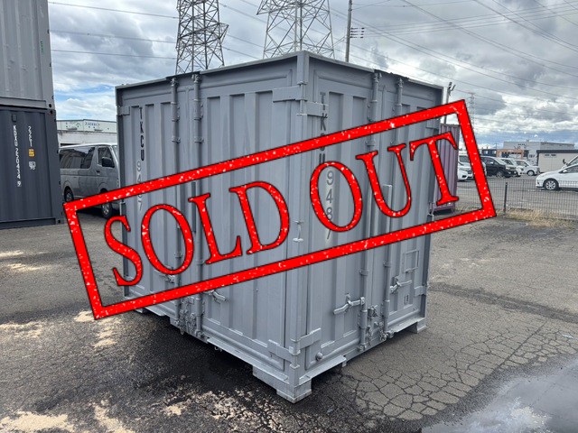 【東北】中古6ft　DRYコンテナ　※L面扉仕様【TKCU9487】