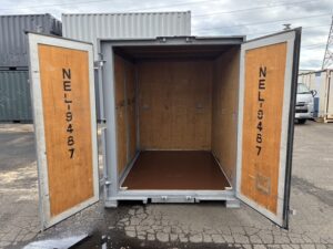 【東北】中古6ft　DRYコンテナ　※L面扉仕様【TKCU9487】