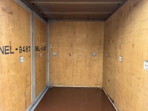 【東北】中古6ft　DRYコンテナ　※L面扉仕様【TKCU9487】