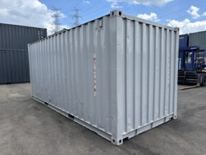 【東北】中古20ft　左パネル3mシャッター付きコンテナ【U2069940】
