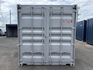【東北】中古20ft　左パネル3mシャッター付きコンテナ【U2069940】