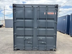 【東北】中古20ft　左パネルフルサイドシャッター付きコンテナ【U3225144】