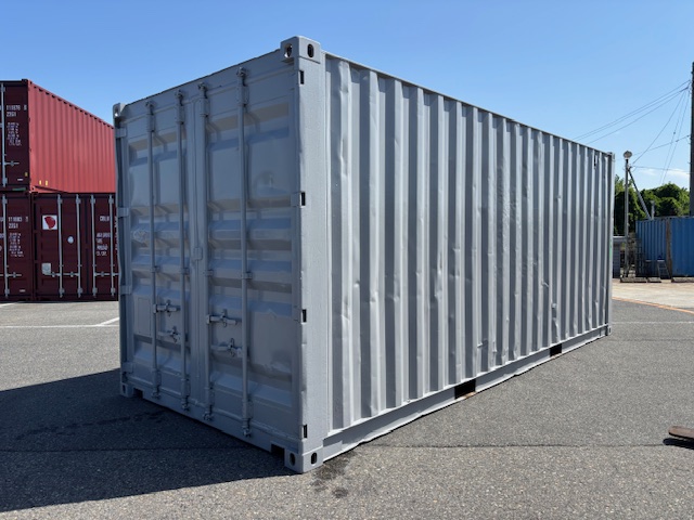 【北陸】中古20ft ドライスチールコンテナ　3mシャッター付き