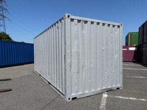 【北陸】中古20ft ドライスチールコンテナ　3mシャッター付き