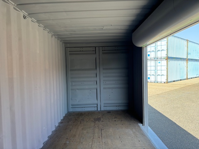 【北陸】中古20ft ドライスチールコンテナ　3mシャッター付き