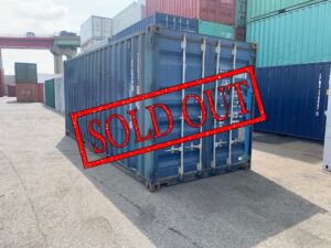 【神戸】特価！中古20FT ドライスチールコンテナ TKCU1035016