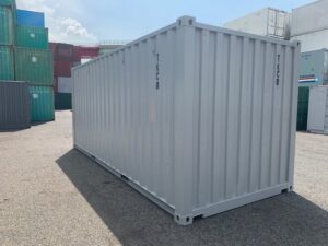 【神戸】中古20ft ドライスチールコンテナ 左パネル3mシャッター付き TKCU2072227