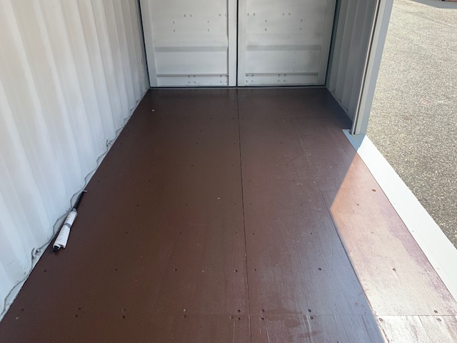 【神戸】中古20ft ドライスチールコンテナ 左パネル3mシャッター付き TKCU2072227