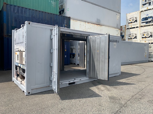 【神戸】中古20特殊REFBOXコンテナ　両サイド観音コンテナドア
