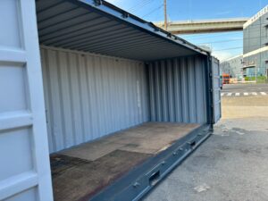 【横浜】中古20FT フルサイドオープンコンテナ(U0001085)