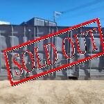 中古20FTフルサイドオープンコンテナ　No.0379