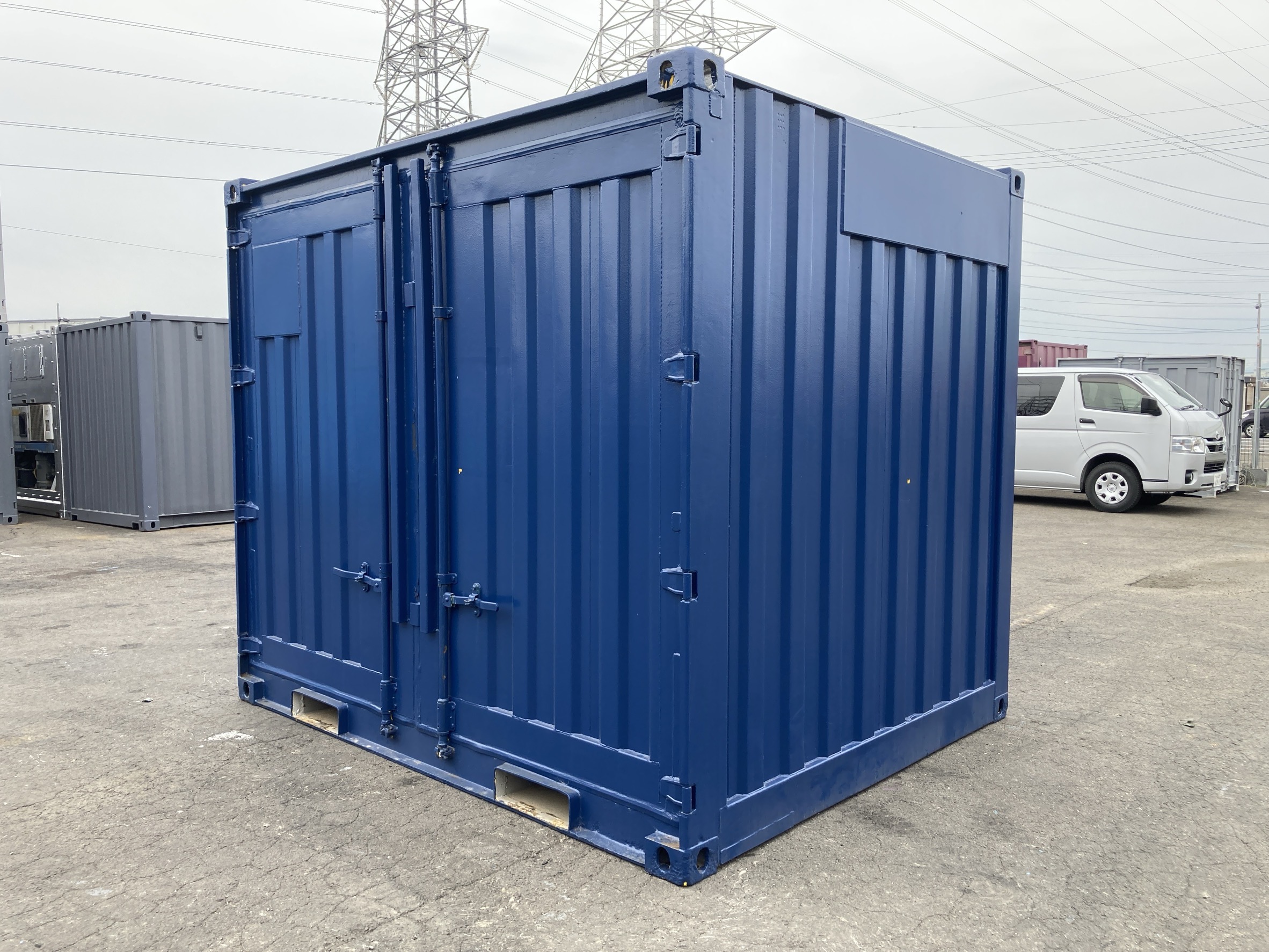 【東北】中古10ft　ドライスチールコンテナ