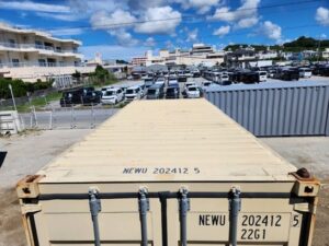 【お買い得！】新古20FTドライスチールコンテナ NEWU2024125 2017年製、外観美品！