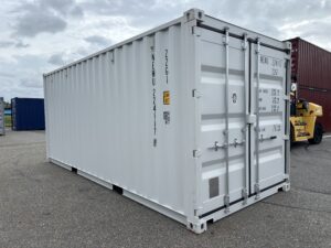 【北陸】新造20ft ドライスチールコンテナ（ライトグレー）