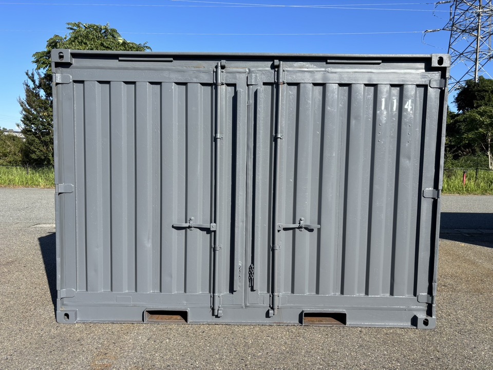 【北陸】中古12ft ドライスチールコンテナ（海上コンテナ仕様）