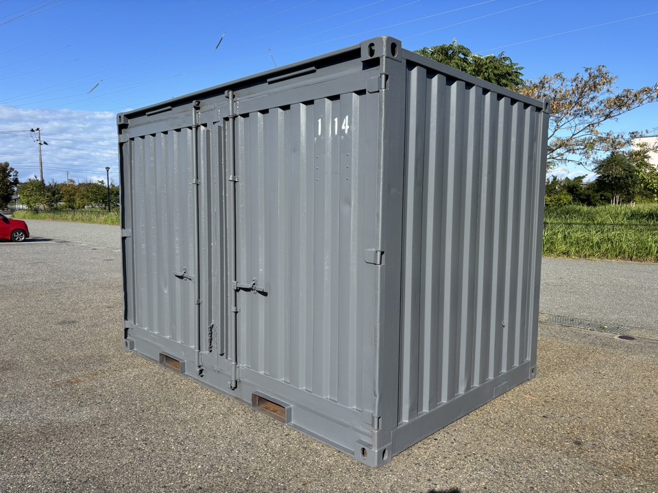【北陸】中古12ft ドライスチールコンテナ（海上コンテナ仕様）