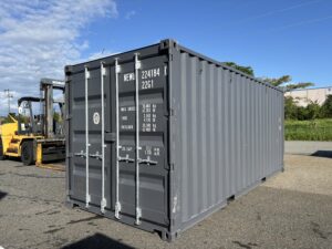 【北陸】新造20ft ドライスチールコンテナ（ダークグレー）