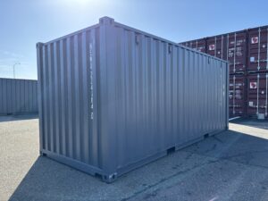 【北陸】新造20ft ドライスチールコンテナ（ダークグレー）