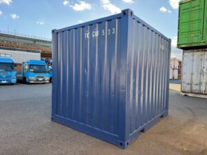 【神戸】中古10FT ドライスチールコンテナ　No.533