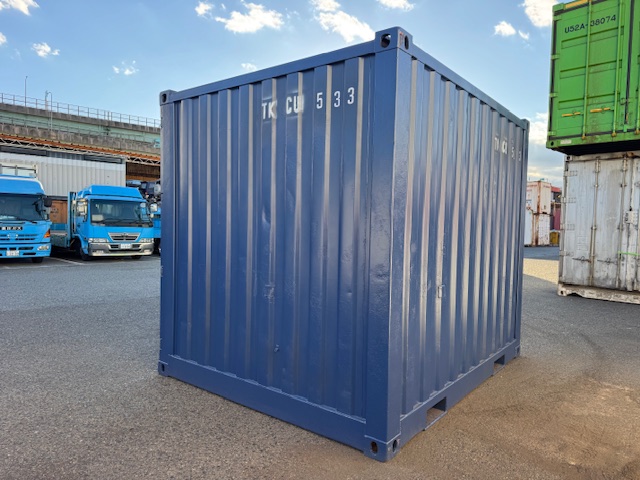 【神戸】中古10FT ドライスチールコンテナ　No.533
