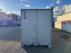 【神戸】中古6FT ドライスチールコンテナ（波板タイプ）TKCU1020