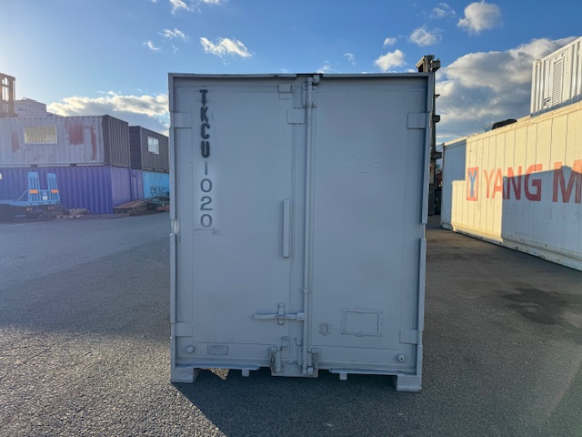 【神戸】中古6FT ドライスチールコンテナ（波板タイプ）TKCU1020