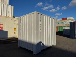 【神戸】中古6FT ドライスチールコンテナ（波板タイプ）TKCU1020