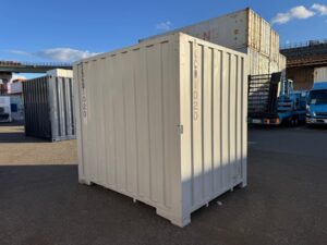 【神戸】中古6FT ドライスチールコンテナ（波板タイプ）TKCU1020