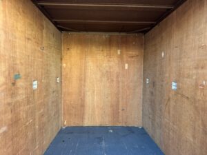 【神戸】中古6FT ドライスチールコンテナ（波板タイプ）TKCU1020