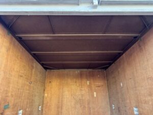 【神戸】中古6FT ドライスチールコンテナ（波板タイプ）TKCU1020