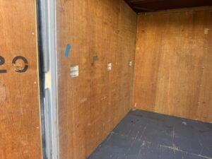 【神戸】中古6FT ドライスチールコンテナ（波板タイプ）TKCU1020