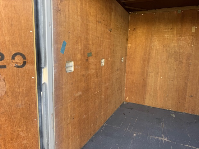 【神戸】中古6FT ドライスチールコンテナ（波板タイプ）TKCU1020