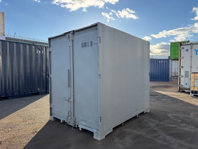 【神戸】中古6FT ドライスチールコンテナ（標準タイプ）TKCU0019