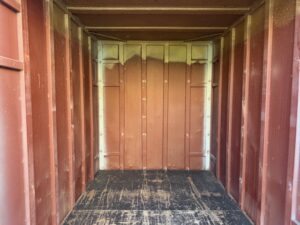 【神戸】中古6FT ドライスチールコンテナ（標準タイプ）TKCU0019