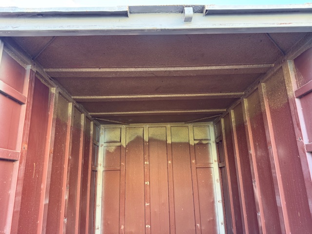 【神戸】中古6FT ドライスチールコンテナ（標準タイプ）TKCU0019