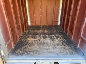 【神戸】中古6FT ドライスチールコンテナ（標準タイプ）TKCU0019