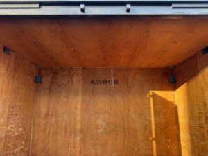 【神戸】中古12FT ドライスチールコンテナ　グレー塗装　TKCU99Y185