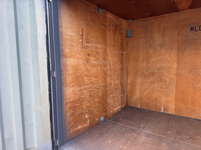 【神戸】中古12FT ドライスチールコンテナ　グレー塗装　TKCU99Y126