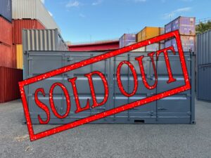 【神戸】中古20FT フルサイドオープンコンテナ　TKCU0000943