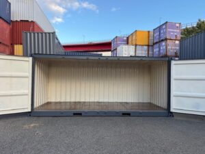 【神戸】中古20FT フルサイドオープンコンテナ　TKCU0000943