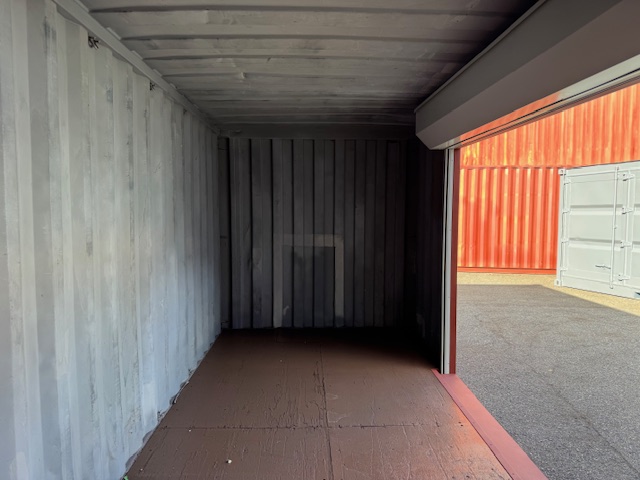 【神戸】中古20FT ドライスチールコンテナ 右パネル3mシャッター付き TKCU2104118