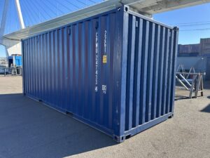 【横浜】美品新古20ftドライスチールコンテナ 2024年製　CPWU2474334